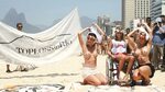 Topless rio beach ✔ Exitoina Actrices y modelos protestaron 